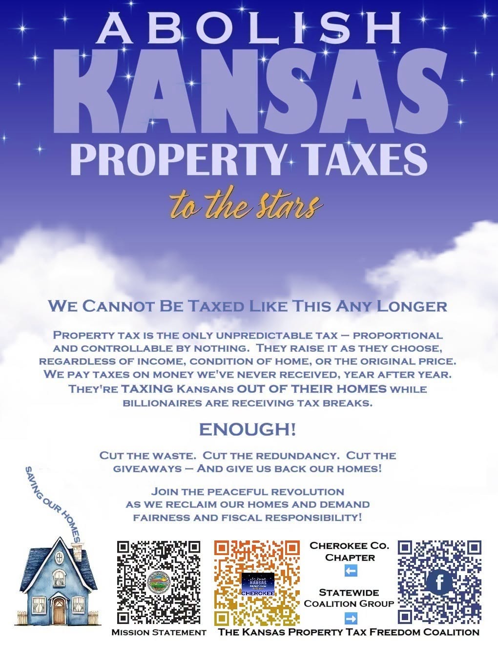 Cherokee County chapter flyer &mdash; click to view full size